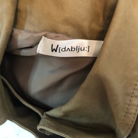 Faux leather jacket - Picture 3 of 5